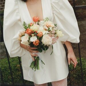 Meringue Radiant Taffeta dress by watters